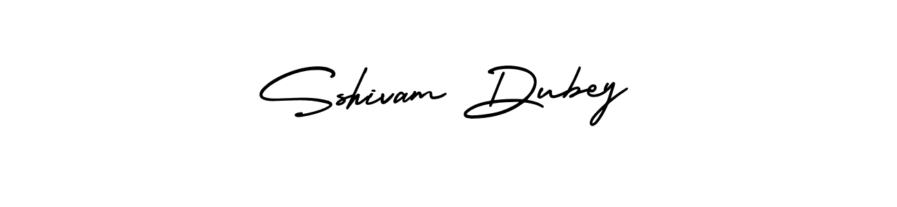 Design your own signature with our free online signature maker. With this signature software, you can create a handwritten (AmerikaSignatureDemo-Regular) signature for name Sshivam Dubey. Sshivam Dubey signature style 3 images and pictures png