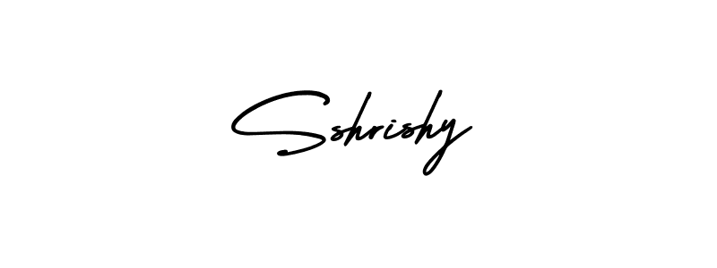 It looks lik you need a new signature style for name Sshrishy. Design unique handwritten (AmerikaSignatureDemo-Regular) signature with our free signature maker in just a few clicks. Sshrishy signature style 3 images and pictures png