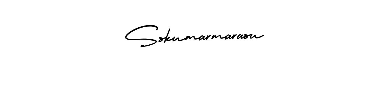How to make Sskumarmarasu signature? AmerikaSignatureDemo-Regular is a professional autograph style. Create handwritten signature for Sskumarmarasu name. Sskumarmarasu signature style 3 images and pictures png