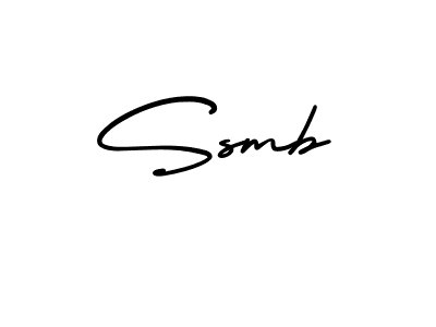 if you are searching for the best signature style for your name Ssmb. so please give up your signature search. here we have designed multiple signature styles  using AmerikaSignatureDemo-Regular. Ssmb signature style 3 images and pictures png
