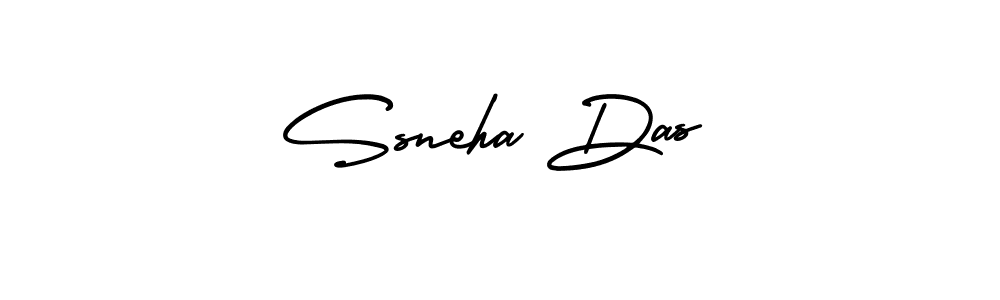 Design your own signature with our free online signature maker. With this signature software, you can create a handwritten (AmerikaSignatureDemo-Regular) signature for name Ssneha Das. Ssneha Das signature style 3 images and pictures png