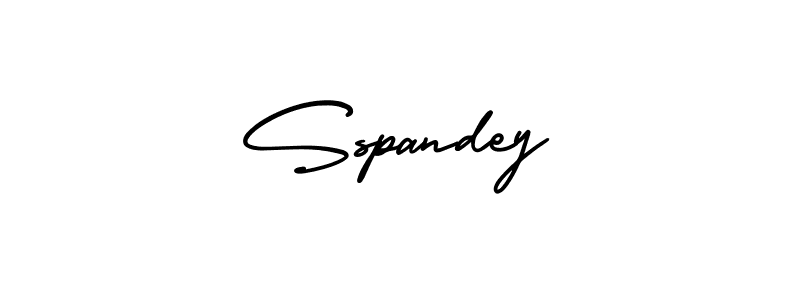 This is the best signature style for the Sspandey name. Also you like these signature font (AmerikaSignatureDemo-Regular). Mix name signature. Sspandey signature style 3 images and pictures png