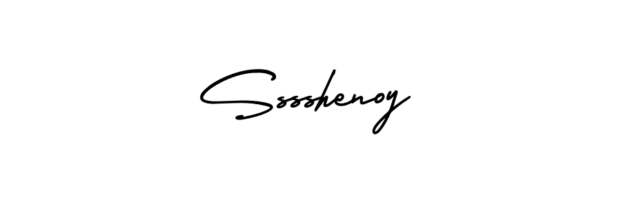 How to make Sssshenoy signature? AmerikaSignatureDemo-Regular is a professional autograph style. Create handwritten signature for Sssshenoy name. Sssshenoy signature style 3 images and pictures png