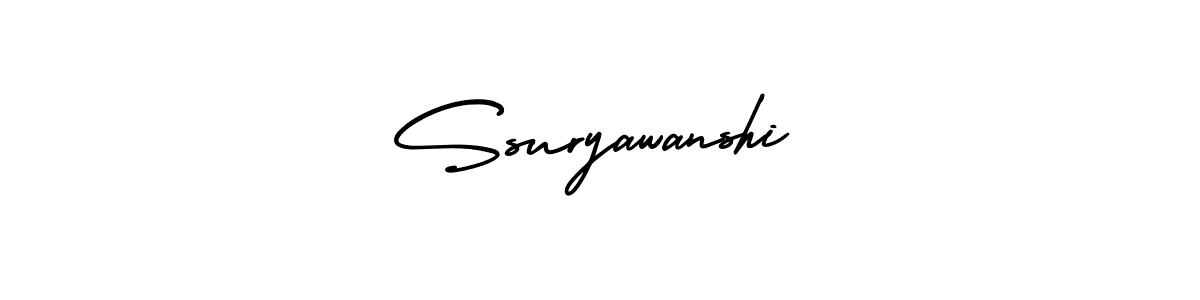 How to Draw Ssuryawanshi signature style? AmerikaSignatureDemo-Regular is a latest design signature styles for name Ssuryawanshi. Ssuryawanshi signature style 3 images and pictures png