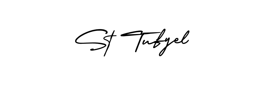 Also we have St Tufyel name is the best signature style. Create professional handwritten signature collection using AmerikaSignatureDemo-Regular autograph style. St Tufyel signature style 3 images and pictures png