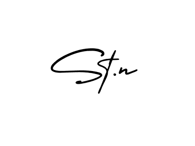 This is the best signature style for the St.n name. Also you like these signature font (AmerikaSignatureDemo-Regular). Mix name signature. St.n signature style 3 images and pictures png