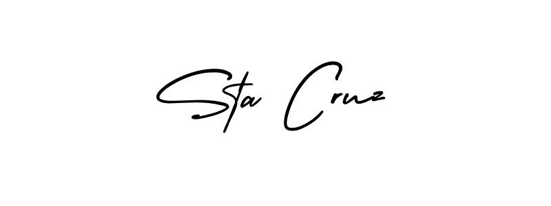 How to Draw Sta Cruz signature style? AmerikaSignatureDemo-Regular is a latest design signature styles for name Sta Cruz. Sta Cruz signature style 3 images and pictures png