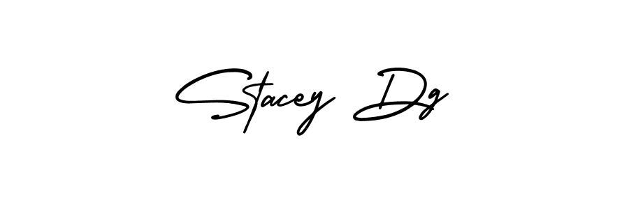 Design your own signature with our free online signature maker. With this signature software, you can create a handwritten (AmerikaSignatureDemo-Regular) signature for name Stacey Dg. Stacey Dg signature style 3 images and pictures png