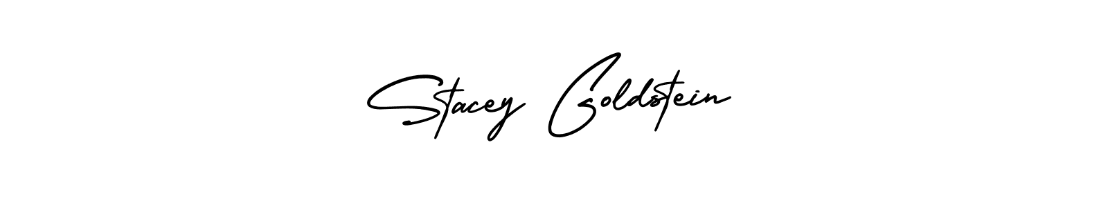 Make a beautiful signature design for name Stacey Goldstein. With this signature (AmerikaSignatureDemo-Regular) style, you can create a handwritten signature for free. Stacey Goldstein signature style 3 images and pictures png