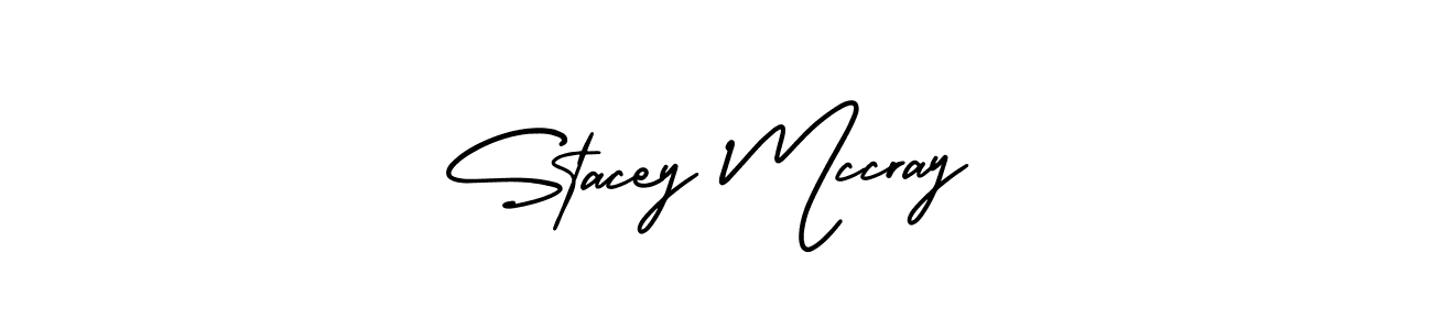 Design your own signature with our free online signature maker. With this signature software, you can create a handwritten (AmerikaSignatureDemo-Regular) signature for name Stacey Mccray. Stacey Mccray signature style 3 images and pictures png