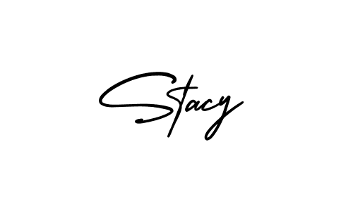 How to make Stacy signature? AmerikaSignatureDemo-Regular is a professional autograph style. Create handwritten signature for Stacy name. Stacy signature style 3 images and pictures png