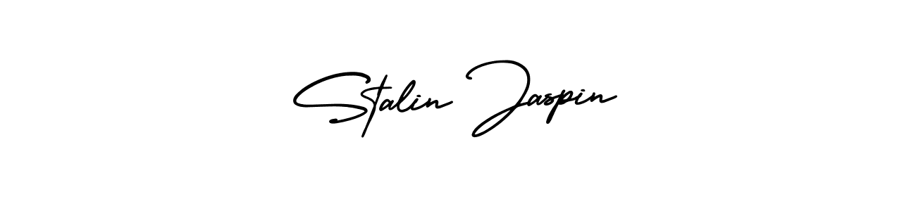 Best and Professional Signature Style for Stalin Jaspin. AmerikaSignatureDemo-Regular Best Signature Style Collection. Stalin Jaspin signature style 3 images and pictures png