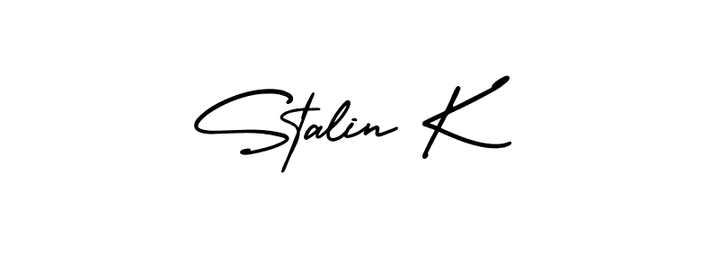 Also You can easily find your signature by using the search form. We will create Stalin K name handwritten signature images for you free of cost using AmerikaSignatureDemo-Regular sign style. Stalin K signature style 3 images and pictures png