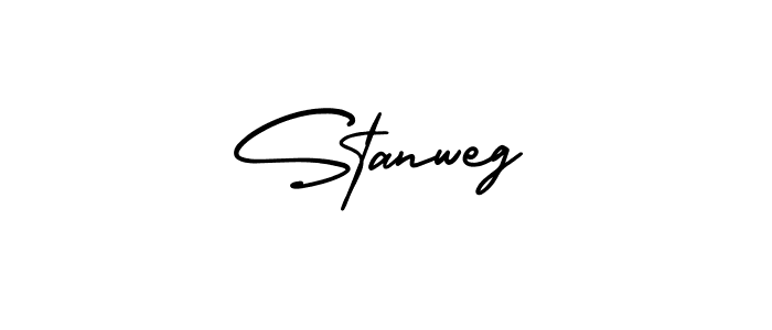 Best and Professional Signature Style for Stanweg. AmerikaSignatureDemo-Regular Best Signature Style Collection. Stanweg signature style 3 images and pictures png