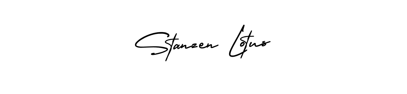 How to Draw Stanzen Lotus signature style? AmerikaSignatureDemo-Regular is a latest design signature styles for name Stanzen Lotus. Stanzen Lotus signature style 3 images and pictures png