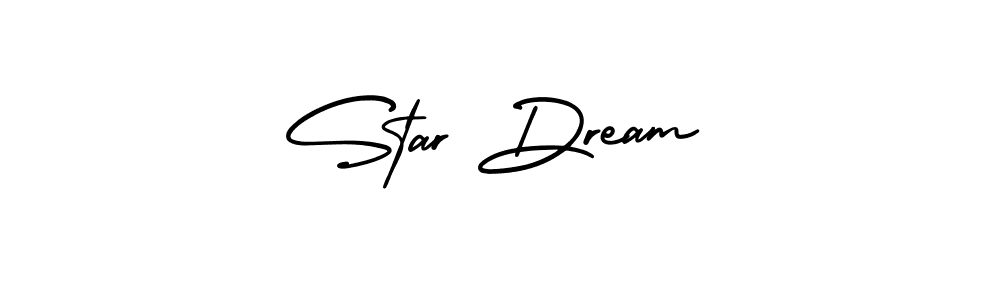 It looks lik you need a new signature style for name Star Dream. Design unique handwritten (AmerikaSignatureDemo-Regular) signature with our free signature maker in just a few clicks. Star Dream signature style 3 images and pictures png