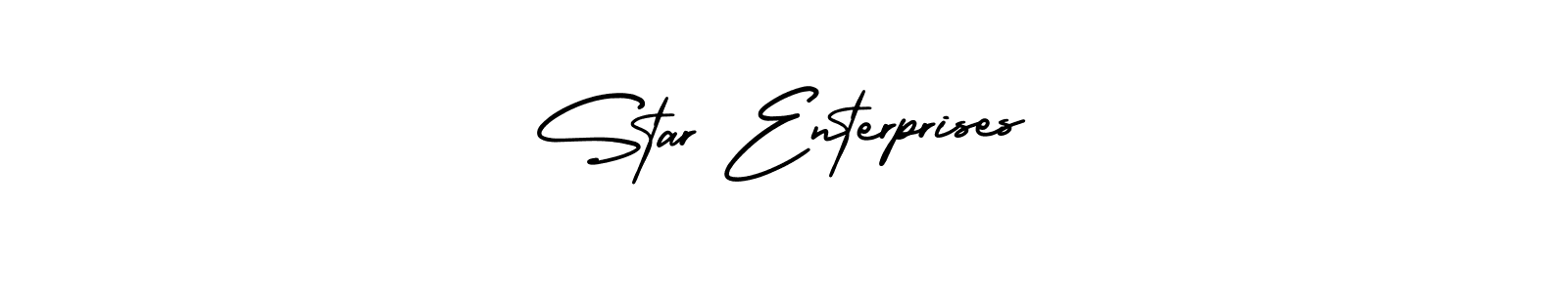 Make a beautiful signature design for name Star Enterprises. Use this online signature maker to create a handwritten signature for free. Star Enterprises signature style 3 images and pictures png