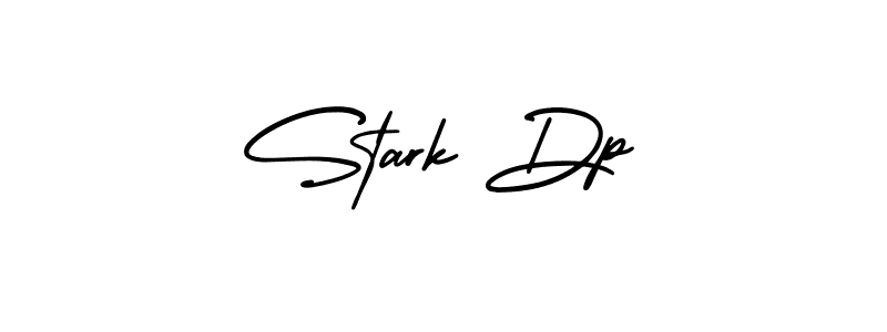 Stark Dp stylish signature style. Best Handwritten Sign (AmerikaSignatureDemo-Regular) for my name. Handwritten Signature Collection Ideas for my name Stark Dp. Stark Dp signature style 3 images and pictures png