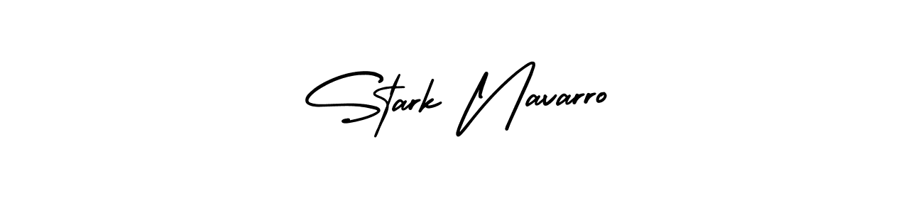 AmerikaSignatureDemo-Regular is a professional signature style that is perfect for those who want to add a touch of class to their signature. It is also a great choice for those who want to make their signature more unique. Get Stark Navarro name to fancy signature for free. Stark Navarro signature style 3 images and pictures png