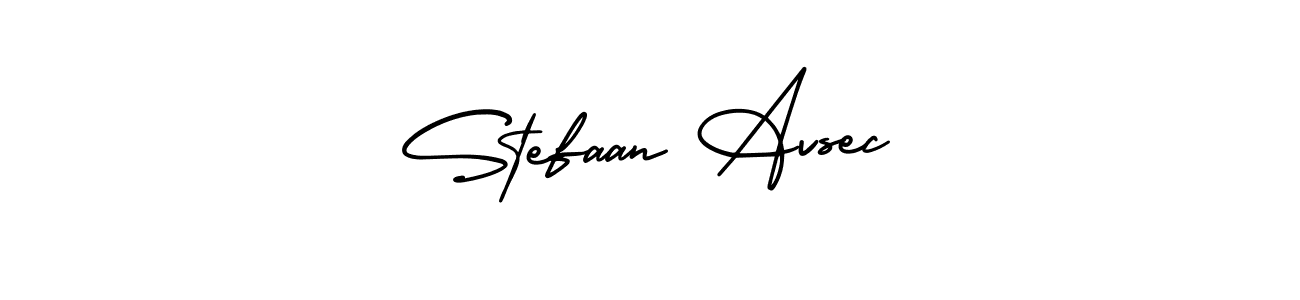 How to Draw Stefaan Avsec signature style? AmerikaSignatureDemo-Regular is a latest design signature styles for name Stefaan Avsec. Stefaan Avsec signature style 3 images and pictures png