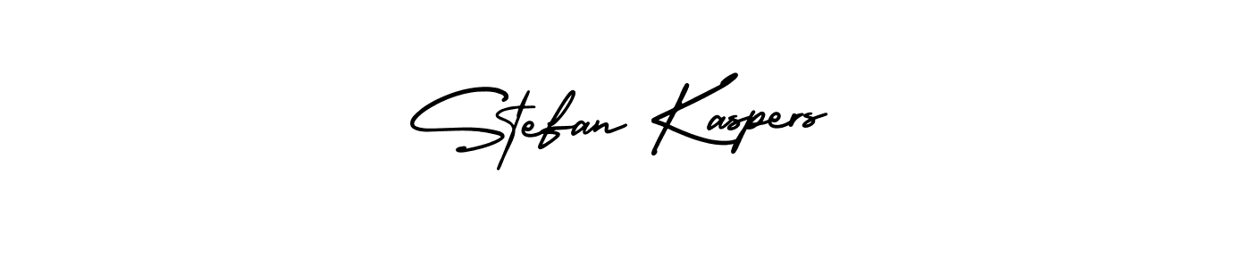 Stefan Kaspers stylish signature style. Best Handwritten Sign (AmerikaSignatureDemo-Regular) for my name. Handwritten Signature Collection Ideas for my name Stefan Kaspers. Stefan Kaspers signature style 3 images and pictures png