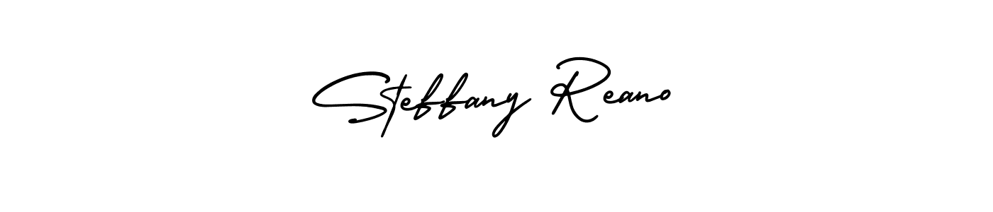 Also You can easily find your signature by using the search form. We will create Steffany Reano name handwritten signature images for you free of cost using AmerikaSignatureDemo-Regular sign style. Steffany Reano signature style 3 images and pictures png