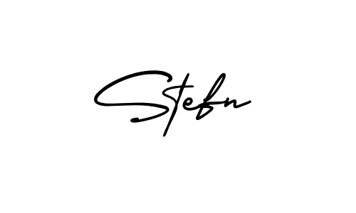 Also we have Stefn name is the best signature style. Create professional handwritten signature collection using AmerikaSignatureDemo-Regular autograph style. Stefn signature style 3 images and pictures png