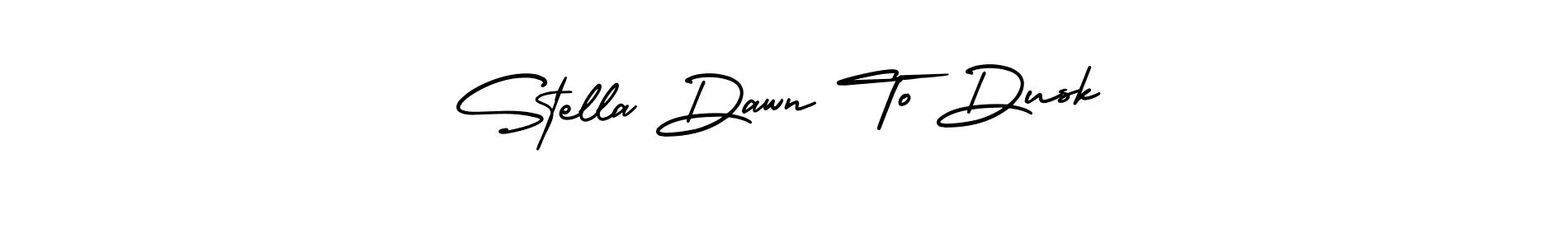 How to make Stella Dawn To Dusk signature? AmerikaSignatureDemo-Regular is a professional autograph style. Create handwritten signature for Stella Dawn To Dusk name. Stella Dawn To Dusk signature style 3 images and pictures png