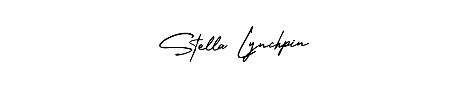 Also You can easily find your signature by using the search form. We will create Stella Lynchpin name handwritten signature images for you free of cost using AmerikaSignatureDemo-Regular sign style. Stella Lynchpin signature style 3 images and pictures png