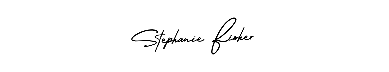 How to Draw Stephanie Fisher signature style? AmerikaSignatureDemo-Regular is a latest design signature styles for name Stephanie Fisher. Stephanie Fisher signature style 3 images and pictures png