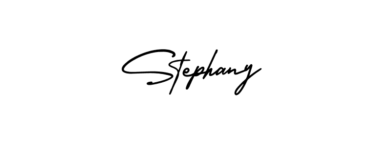 How to make Stephany signature? AmerikaSignatureDemo-Regular is a professional autograph style. Create handwritten signature for Stephany name. Stephany signature style 3 images and pictures png