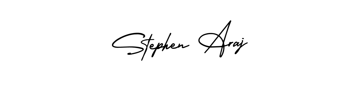 Also You can easily find your signature by using the search form. We will create Stephen Araj name handwritten signature images for you free of cost using AmerikaSignatureDemo-Regular sign style. Stephen Araj signature style 3 images and pictures png