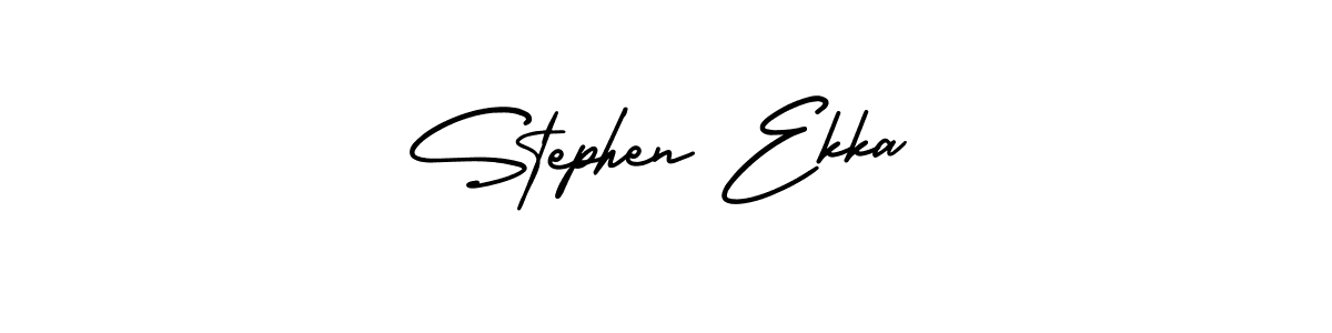 Best and Professional Signature Style for Stephen Ekka. AmerikaSignatureDemo-Regular Best Signature Style Collection. Stephen Ekka signature style 3 images and pictures png