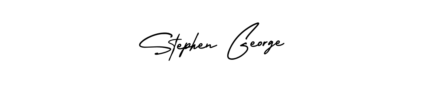 How to make Stephen George signature? AmerikaSignatureDemo-Regular is a professional autograph style. Create handwritten signature for Stephen George name. Stephen George signature style 3 images and pictures png