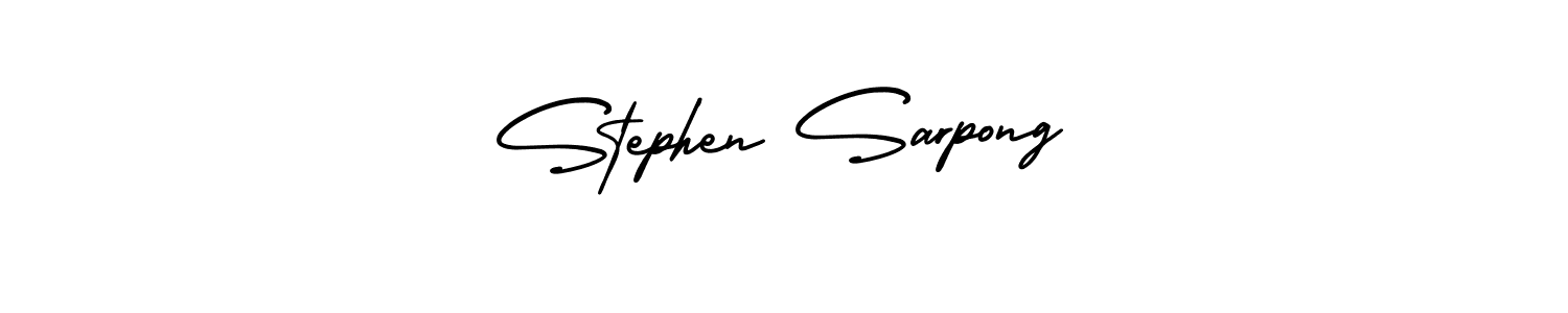 if you are searching for the best signature style for your name Stephen Sarpong. so please give up your signature search. here we have designed multiple signature styles  using AmerikaSignatureDemo-Regular. Stephen Sarpong signature style 3 images and pictures png