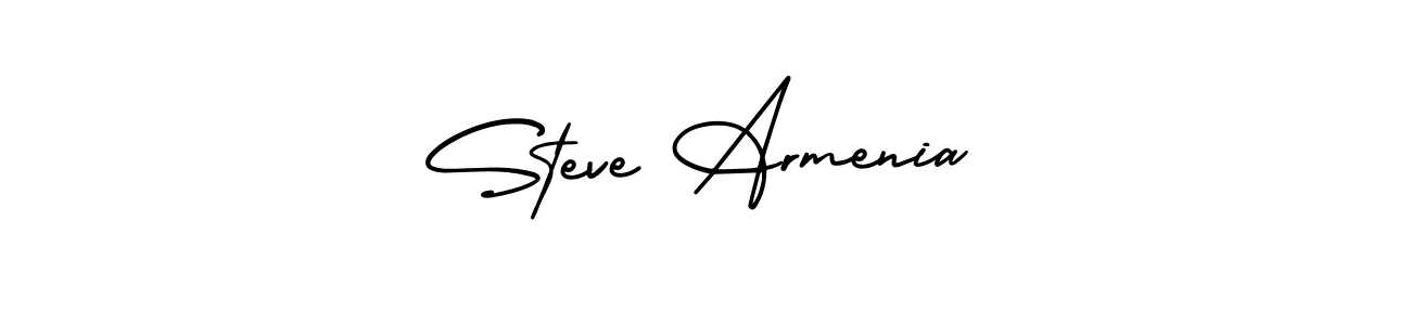 How to Draw Steve Armenia signature style? AmerikaSignatureDemo-Regular is a latest design signature styles for name Steve Armenia. Steve Armenia signature style 3 images and pictures png