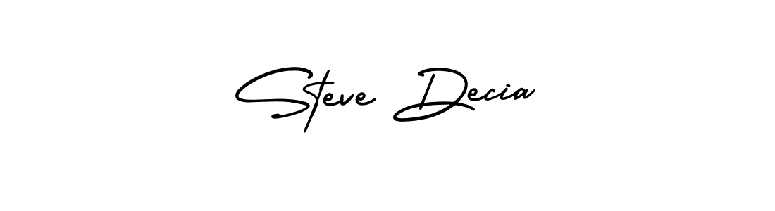 Also we have Steve Decia name is the best signature style. Create professional handwritten signature collection using AmerikaSignatureDemo-Regular autograph style. Steve Decia signature style 3 images and pictures png