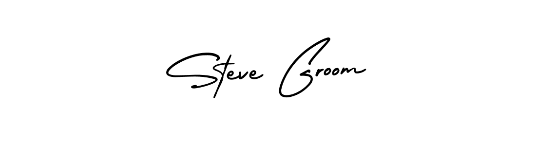 Check out images of Autograph of Steve Groom name. Actor Steve Groom Signature Style. AmerikaSignatureDemo-Regular is a professional sign style online. Steve Groom signature style 3 images and pictures png