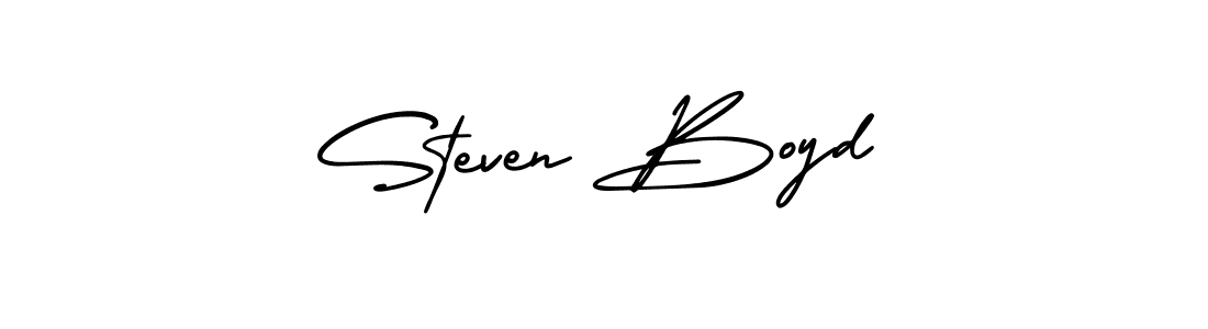 This is the best signature style for the Steven Boyd name. Also you like these signature font (AmerikaSignatureDemo-Regular). Mix name signature. Steven Boyd signature style 3 images and pictures png