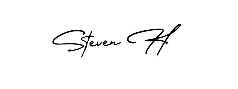 Once you've used our free online signature maker to create your best signature AmerikaSignatureDemo-Regular style, it's time to enjoy all of the benefits that Steven H name signing documents. Steven H signature style 3 images and pictures png