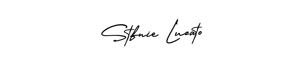 Also we have Stfnie Luzato name is the best signature style. Create professional handwritten signature collection using AmerikaSignatureDemo-Regular autograph style. Stfnie Luzato signature style 3 images and pictures png
