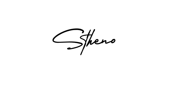 It looks lik you need a new signature style for name Stheno. Design unique handwritten (AmerikaSignatureDemo-Regular) signature with our free signature maker in just a few clicks. Stheno signature style 3 images and pictures png