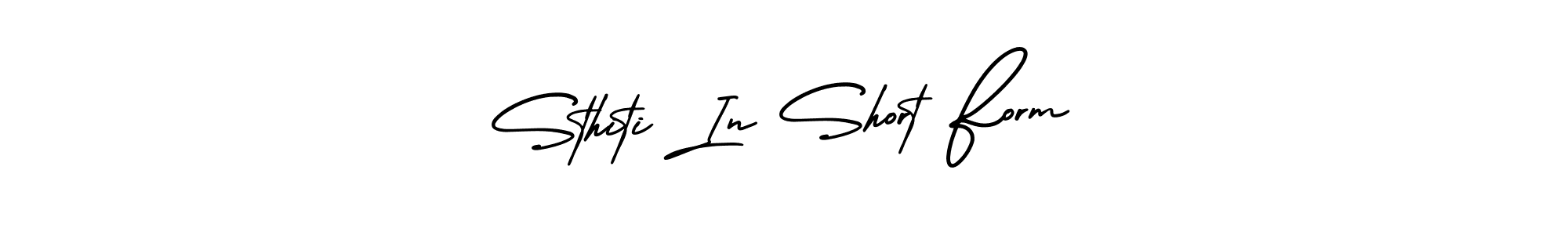 Check out images of Autograph of Sthiti In Short Form name. Actor Sthiti In Short Form Signature Style. AmerikaSignatureDemo-Regular is a professional sign style online. Sthiti In Short Form signature style 3 images and pictures png