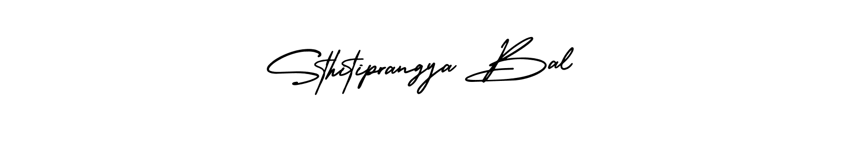 How to make Sthitiprangya Bal signature? AmerikaSignatureDemo-Regular is a professional autograph style. Create handwritten signature for Sthitiprangya Bal name. Sthitiprangya Bal signature style 3 images and pictures png