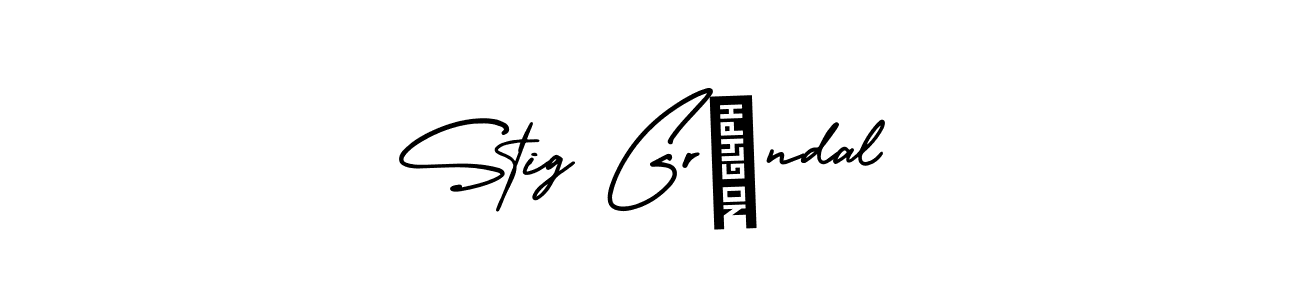 How to Draw Stig Grøndal signature style? AmerikaSignatureDemo-Regular is a latest design signature styles for name Stig Grøndal. Stig Grøndal signature style 3 images and pictures png