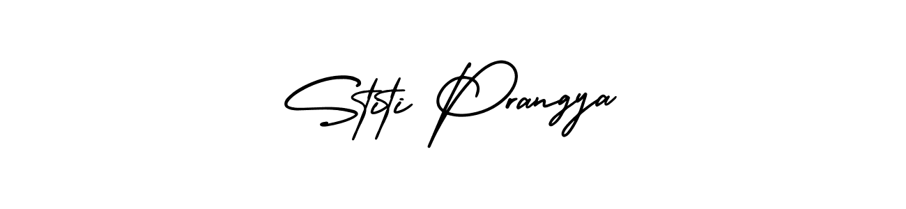 if you are searching for the best signature style for your name Stiti Prangya. so please give up your signature search. here we have designed multiple signature styles  using AmerikaSignatureDemo-Regular. Stiti Prangya signature style 3 images and pictures png