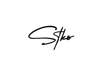 Also You can easily find your signature by using the search form. We will create Stks name handwritten signature images for you free of cost using AmerikaSignatureDemo-Regular sign style. Stks signature style 3 images and pictures png