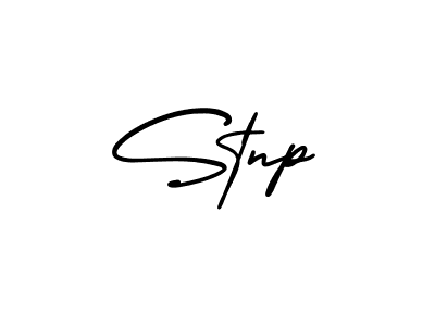 The best way (AmerikaSignatureDemo-Regular) to make a short signature is to pick only two or three words in your name. The name Stnp include a total of six letters. For converting this name. Stnp signature style 3 images and pictures png