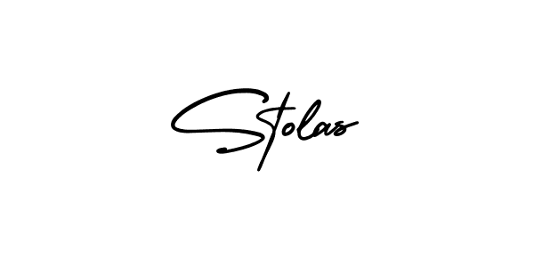 Similarly AmerikaSignatureDemo-Regular is the best handwritten signature design. Signature creator online .You can use it as an online autograph creator for name Stolas. Stolas signature style 3 images and pictures png