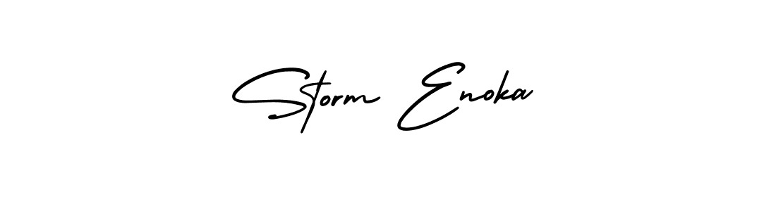 if you are searching for the best signature style for your name Storm Enoka. so please give up your signature search. here we have designed multiple signature styles  using AmerikaSignatureDemo-Regular. Storm Enoka signature style 3 images and pictures png